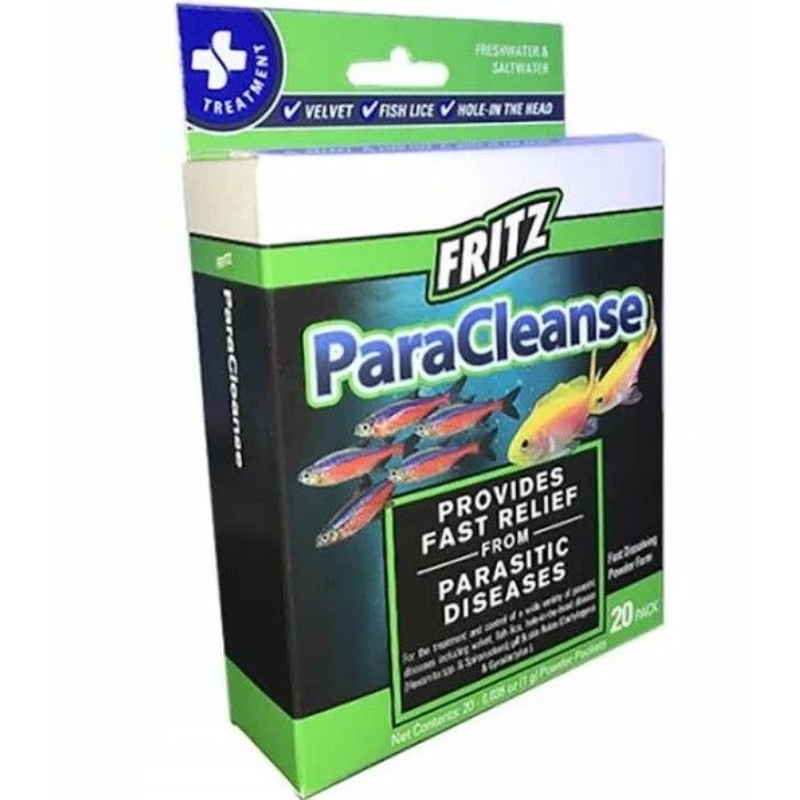 Picture of Essential Pet Products FR90004 Fritz Aquatics ParaCleanse Parasitic Disease Treatment - 20 Count
