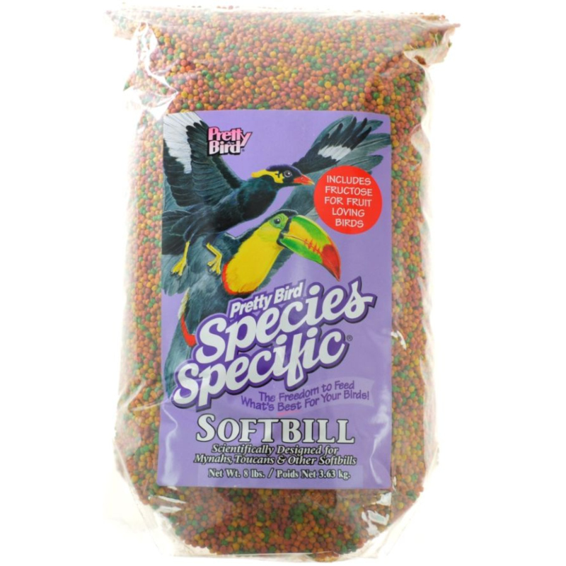PB78314 8 lbs  Species Specific Softbill Bird Food