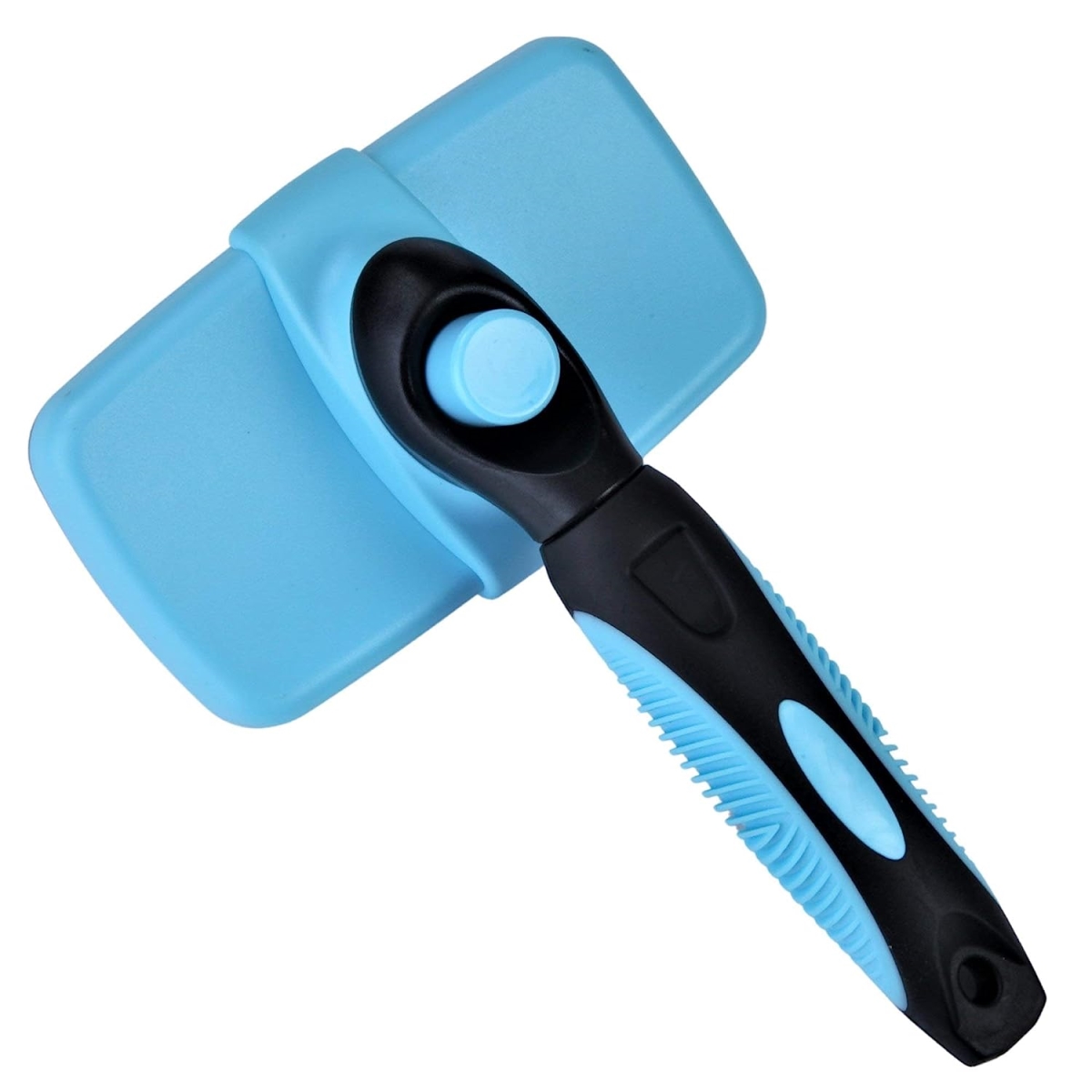 Picture of Essential Pet Products GB-B Easy Clean Slicker Grooming Brush for Dogs & Cats - Blue