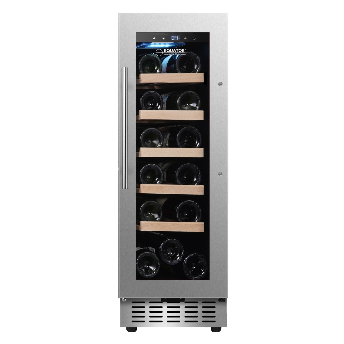 Picture of Equator Advanced Appliances WR 18 bottle Built-in/Freestanding Wine Refrigerator with 7 color LED Lights