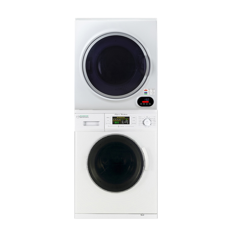 EW 824N + ED 852 Stackable Washer and Compact Short Dryer -  Equator Advanced Appliances