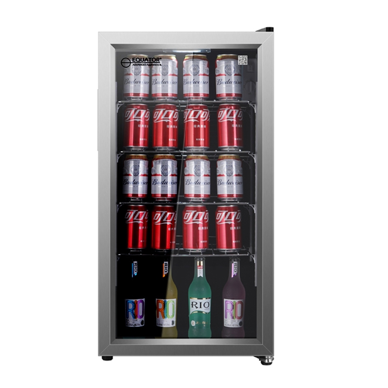Picture of Equator Advanced Appliances BR 317 S Equator 3.17 cu.ft. Black Beverage Refrigerator Single Temperature Zone Freestanding