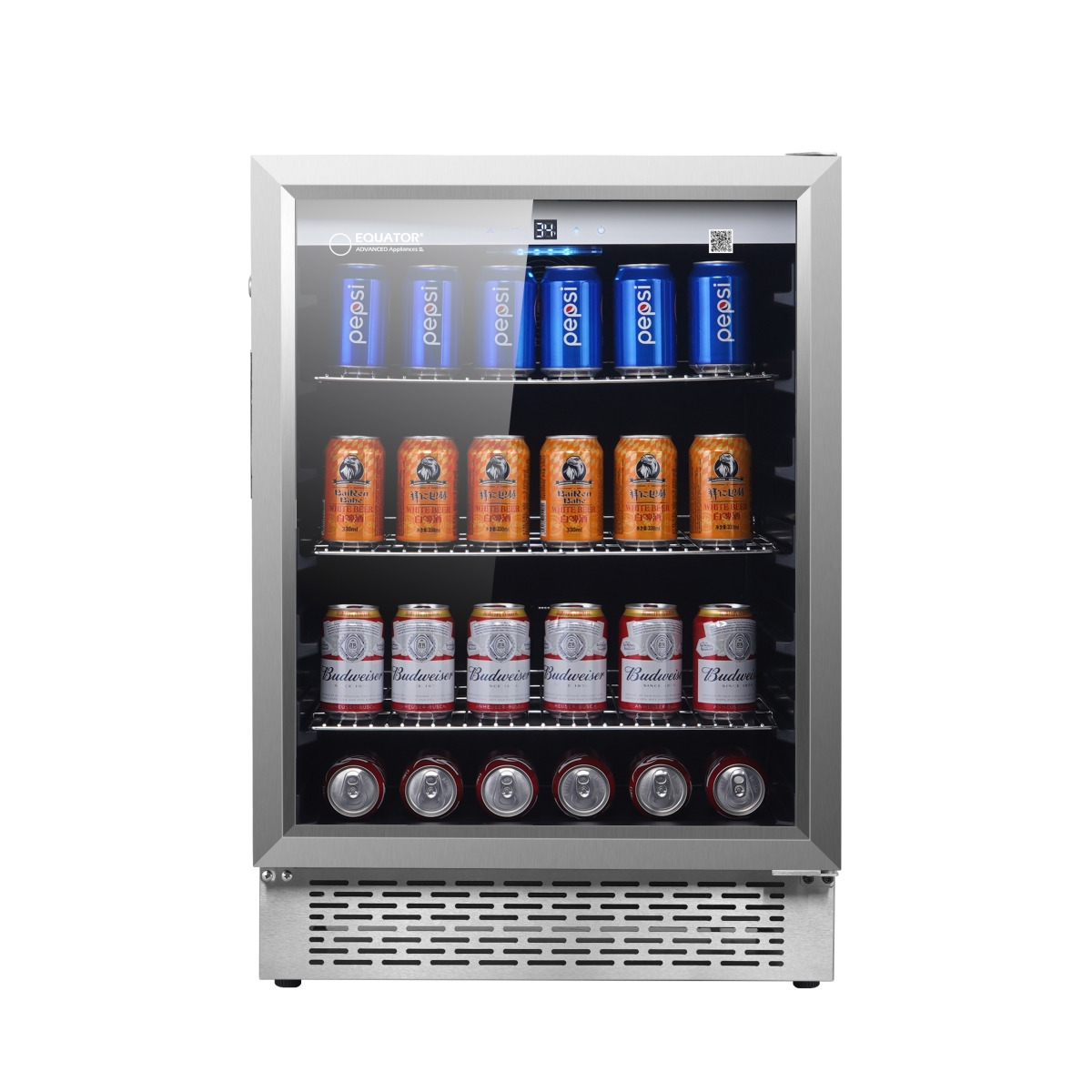 Picture of Equator Advanced Appliances OR 460 Equator 4.6cf Built-in/Freestanding Outdoor/Indoor Refrigerator with 7 Color LED Lights 