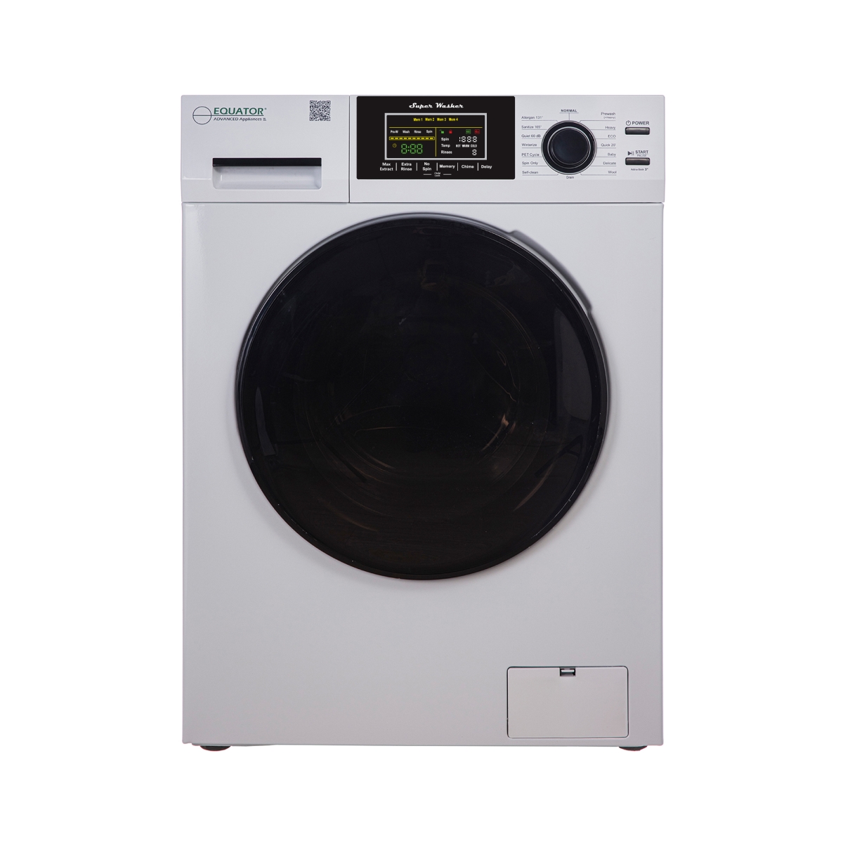 Equator Advanced Appliances Equator 1.6 cu. ft. Front-Load Washer, White | Camping World