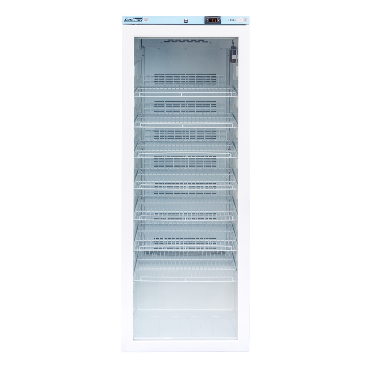 CMV 1300 G - C 12.7 cu.ft. Commercial Refrigerator in White with Glass Door and Temperature Alarm -  Equator Advanced Appliances