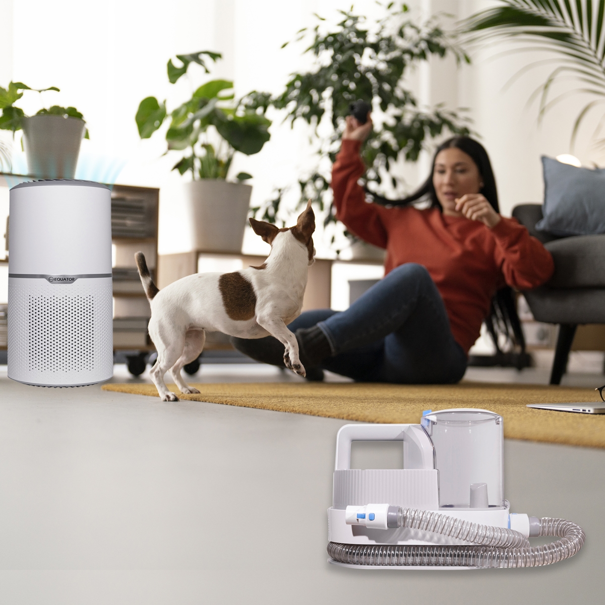 Picture of Equator Advanced Appliances EPG 2500+APS Equator PET HEALTHY HOME SET Level 1 Groomer + Air Purifier 110V 269sf