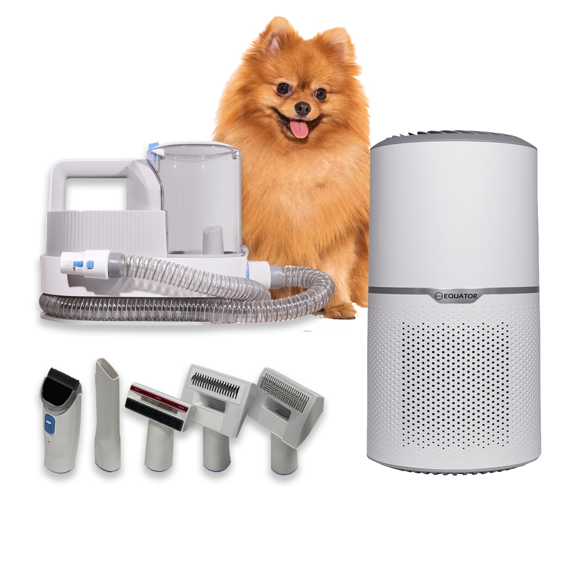 Picture of Equator Advanced Appliances EPG 2500+APS Equator PET HEALTHY HOME SET Level 1 Groomer + Air Purifier 110V 269sf