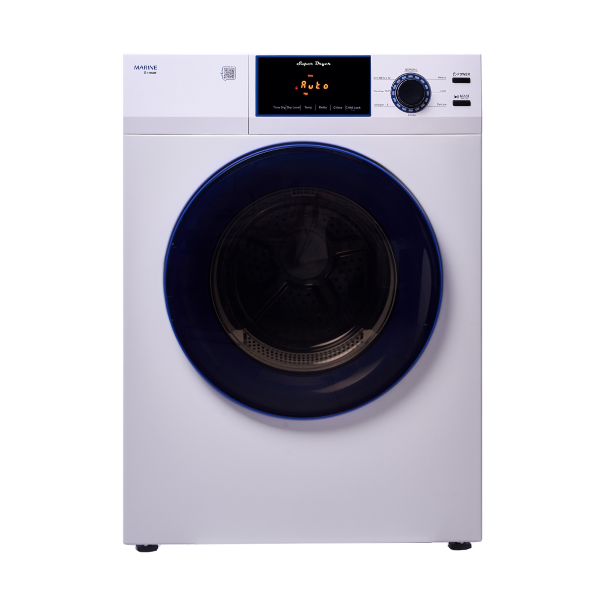 ED 868 (Marine Model) Marine Dryer ANTI CORROSION 3.1 cf/15 lbs Sanitize Sensor Dry Refresh ECO 110V