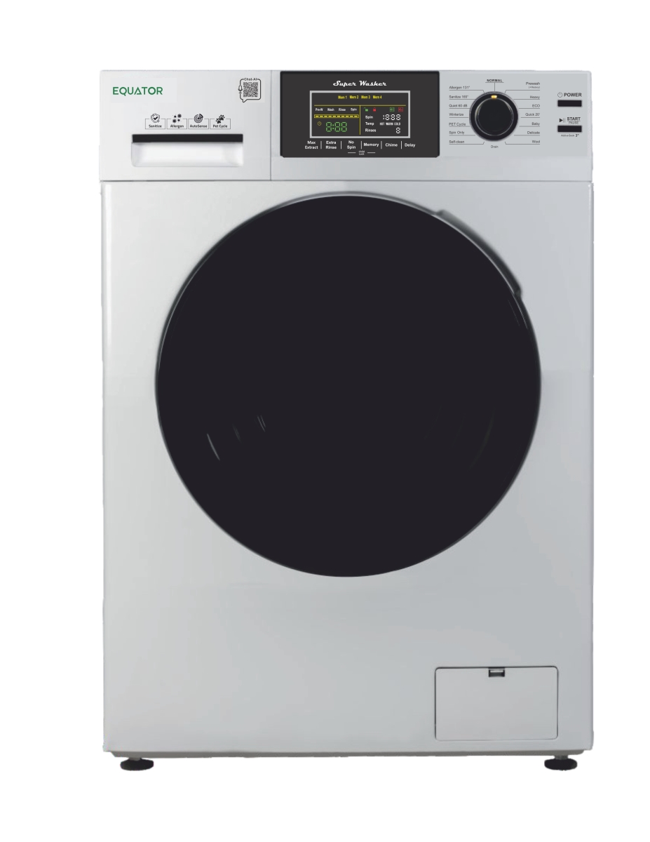 EW 842 Equator 24 Advanced Washer 2.5 cf/26 lbs w/ PET Cycle TOUCH control 1400rpm 110V