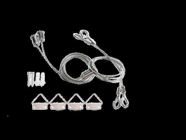 100-70100003-1 2 Cable Suspension Mount Kit for Light Fixture