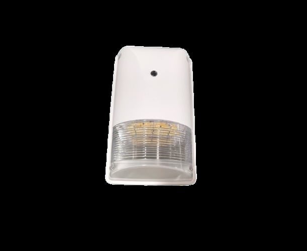 Picture of Medinah Power 102-12400022-2 15&#44; 25 & 30W 120-277V Correlated Temperature Select LED Mini Wallpack&#44; White