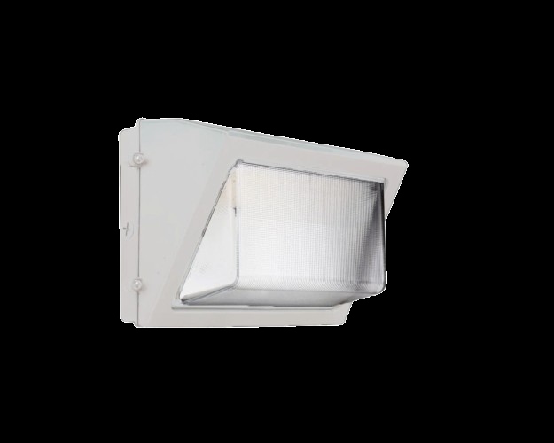 102-12400023-2 40, 60 & 80W 120-277V Correlated Temperature Select Semi-Cutoff Wall Pack, White