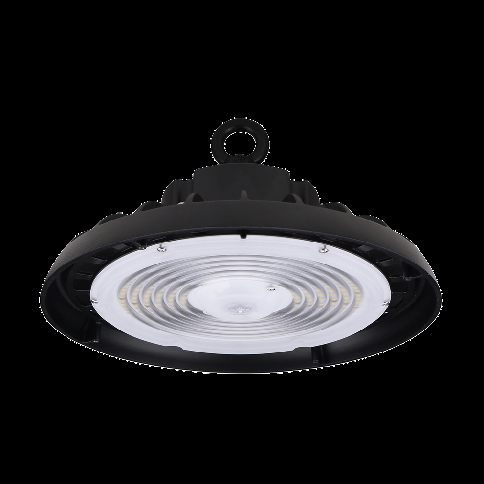 11 in. 150, 200 & 240W 120-277V Correlated Temperature Select Round Integrated LED Dimmable High Bay Light for 3500K, 4000K & 5000K - Bronze