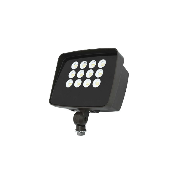Integrated LED Flood Light - Bronze - 5000 Lumens - 70W Energy Efficient