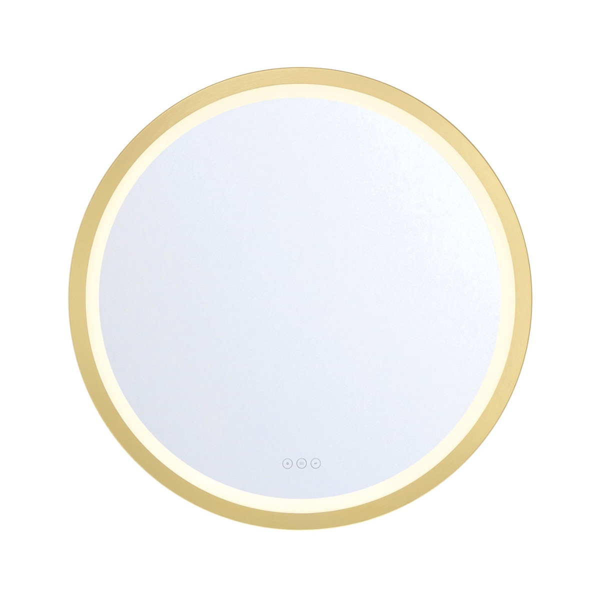 Picture of Eurofase 48976-015 Artell 32 x 32 in. Brushed Gold Mirror