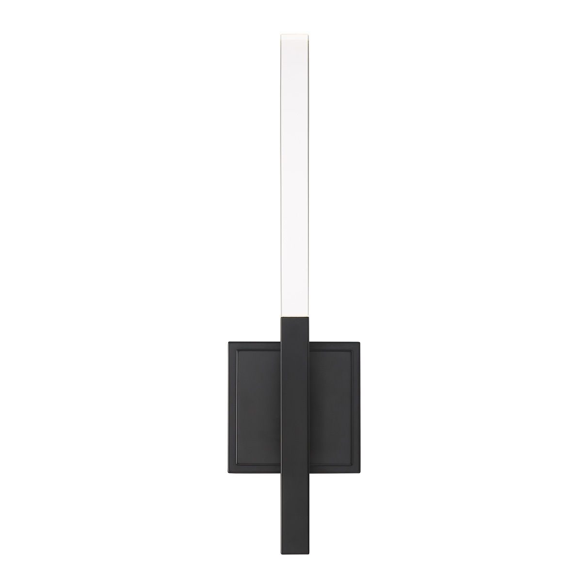 Picture of Eurofase 46426-017 Benicio 2-Light 18 in. Matte Black Clear Glass Wall Sconce