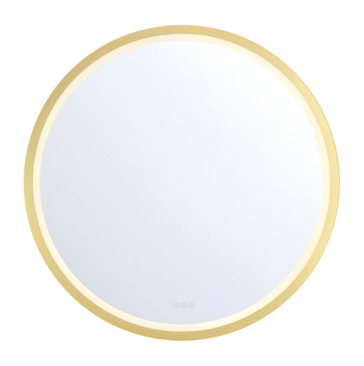 Picture of Eurofase 48977-012 Artell 42 x 42 in. Brushed Gold Mirror