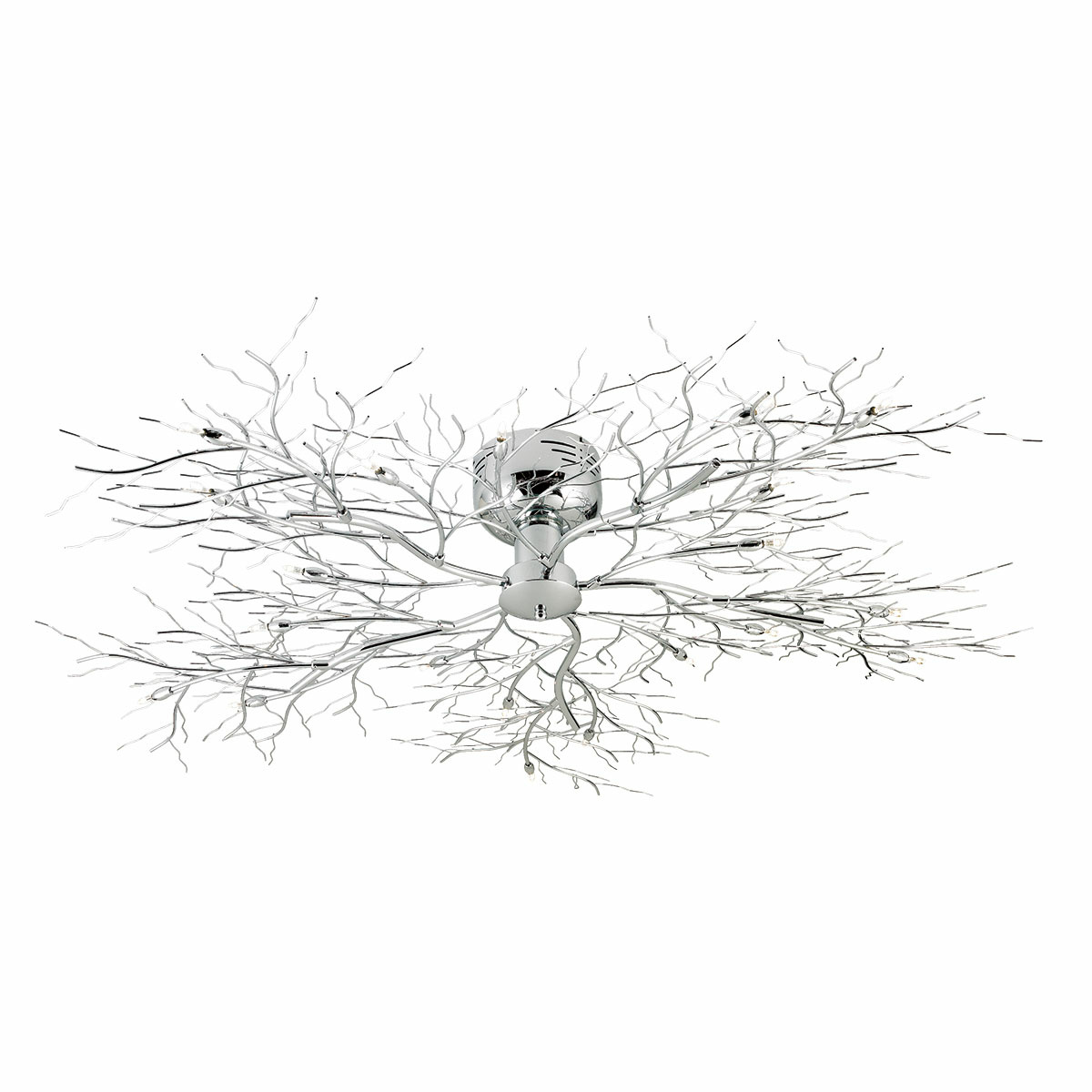 Picture of Eurofase 12264-018 Autumn 20-Light 45 in. Chrome Flush Mount Ceiling Light