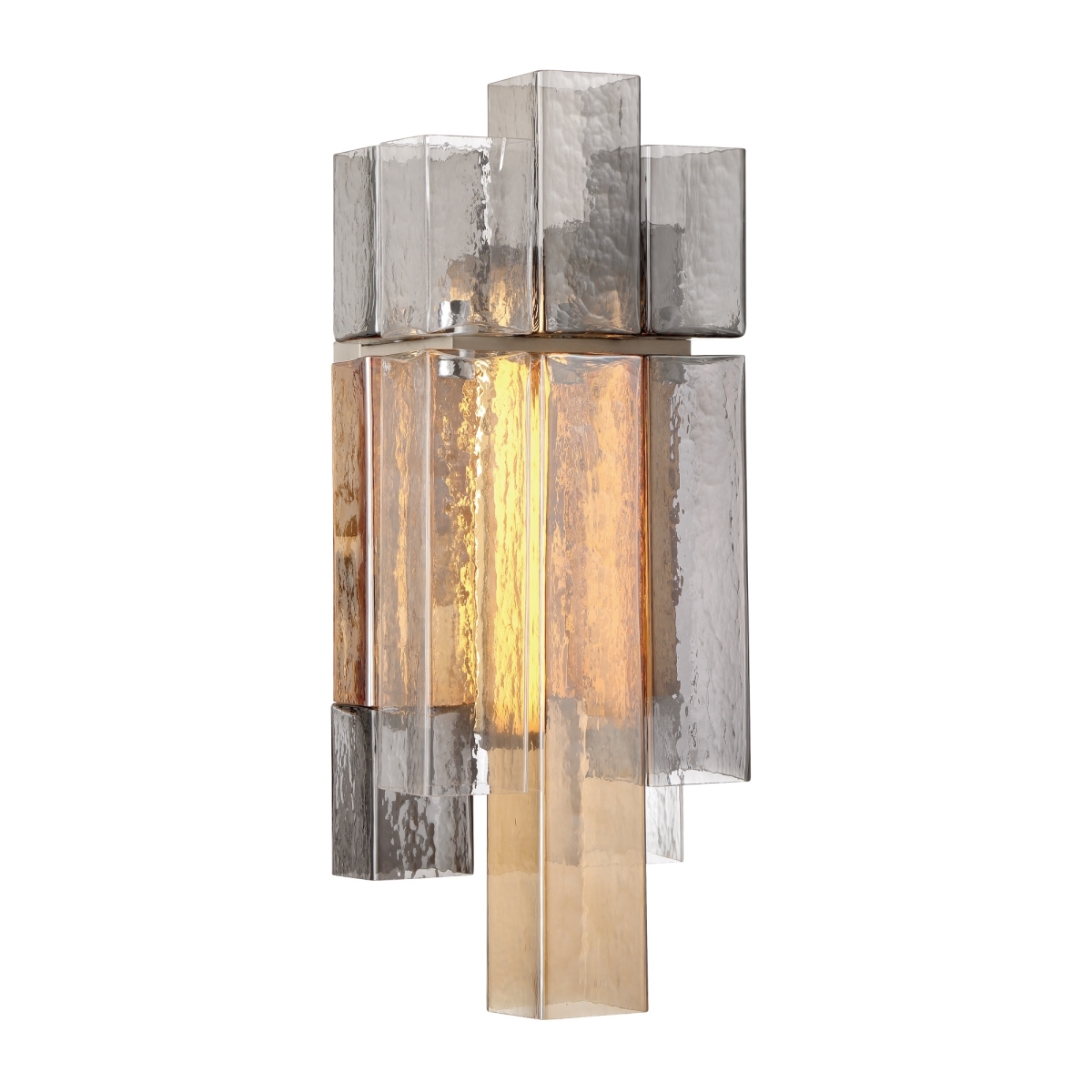 Picture of Eurofase 47911-017 Altesa 2-Light 24 in. Chrome Mixed Glass Wall Sconce
