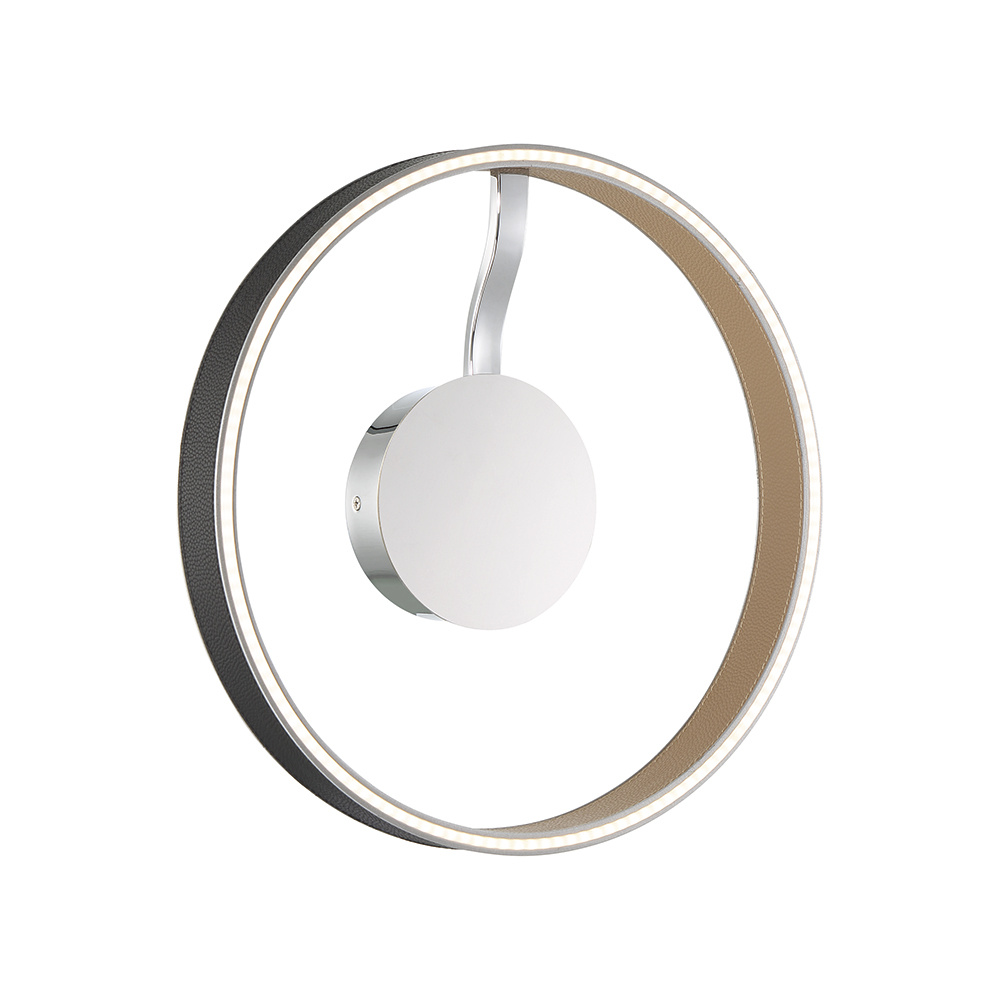 Picture of Eurofase 43893-010 Verdura 15 in. Matte Black White Acrylic Flush Mount Ceiling Light