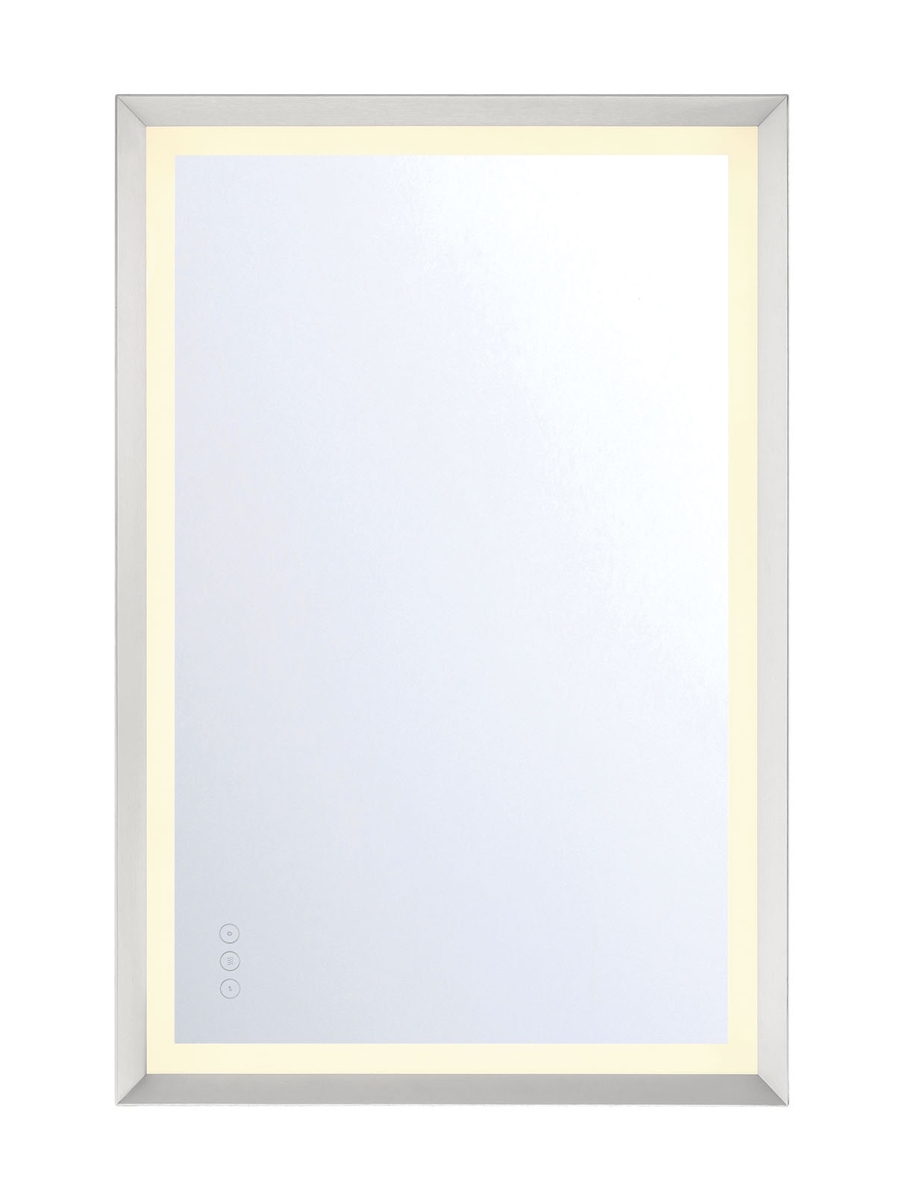 Picture of Eurofase 48974-028 Artell 24 x 36 in. Brushed Silver Mirror