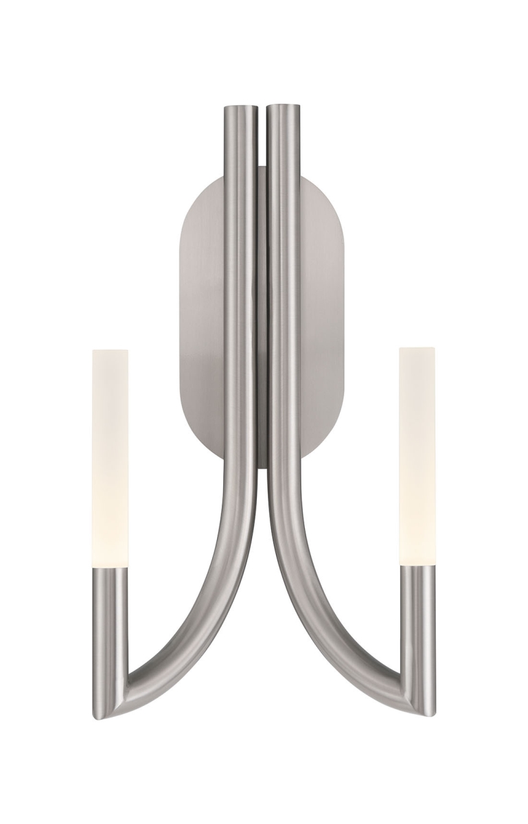 Picture of Eurofase 49009-026 Olette 2-Light 17 in. Brushed Nickel Frosted Acrylic Wall Sconce