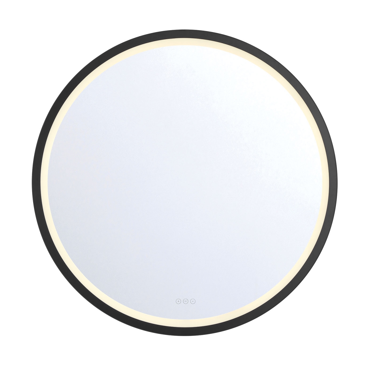 Picture of Eurofase 48977-036 Artell 42 x 42 in. Brushed Black Mirror
