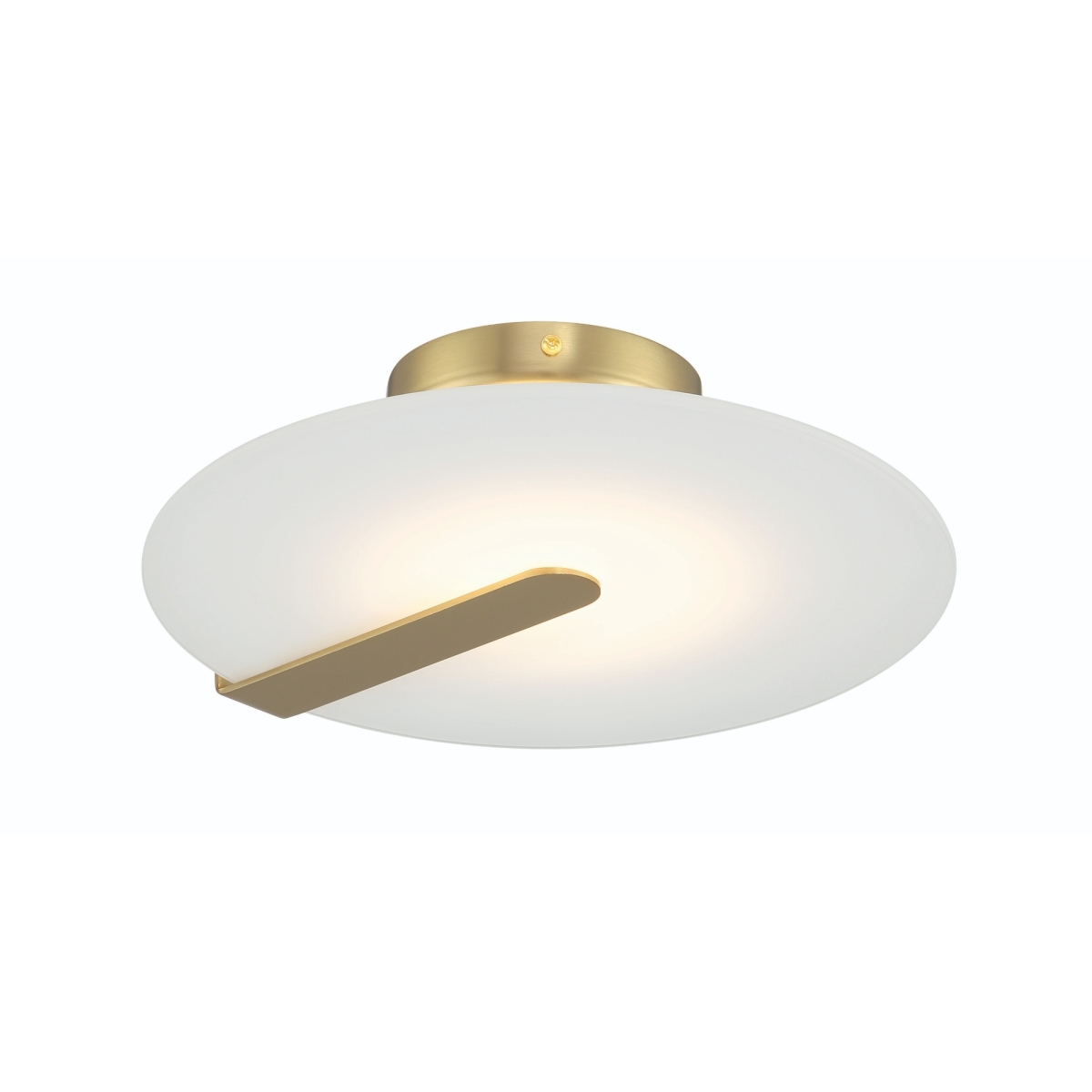 Picture of Eurofase 46843-036 Nuvola 12 in. Gold Flush Mount Ceiling Light