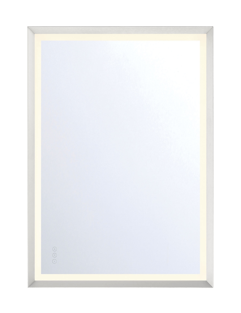 Picture of Eurofase 48975-025 Artell 30 x 42 in. Brushed Silver Mirror