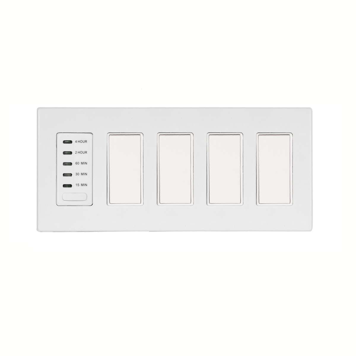 EFSWTSSP4 15Min To 4Hr Countdown Timer And 4 Single Paddle On/Off Switch