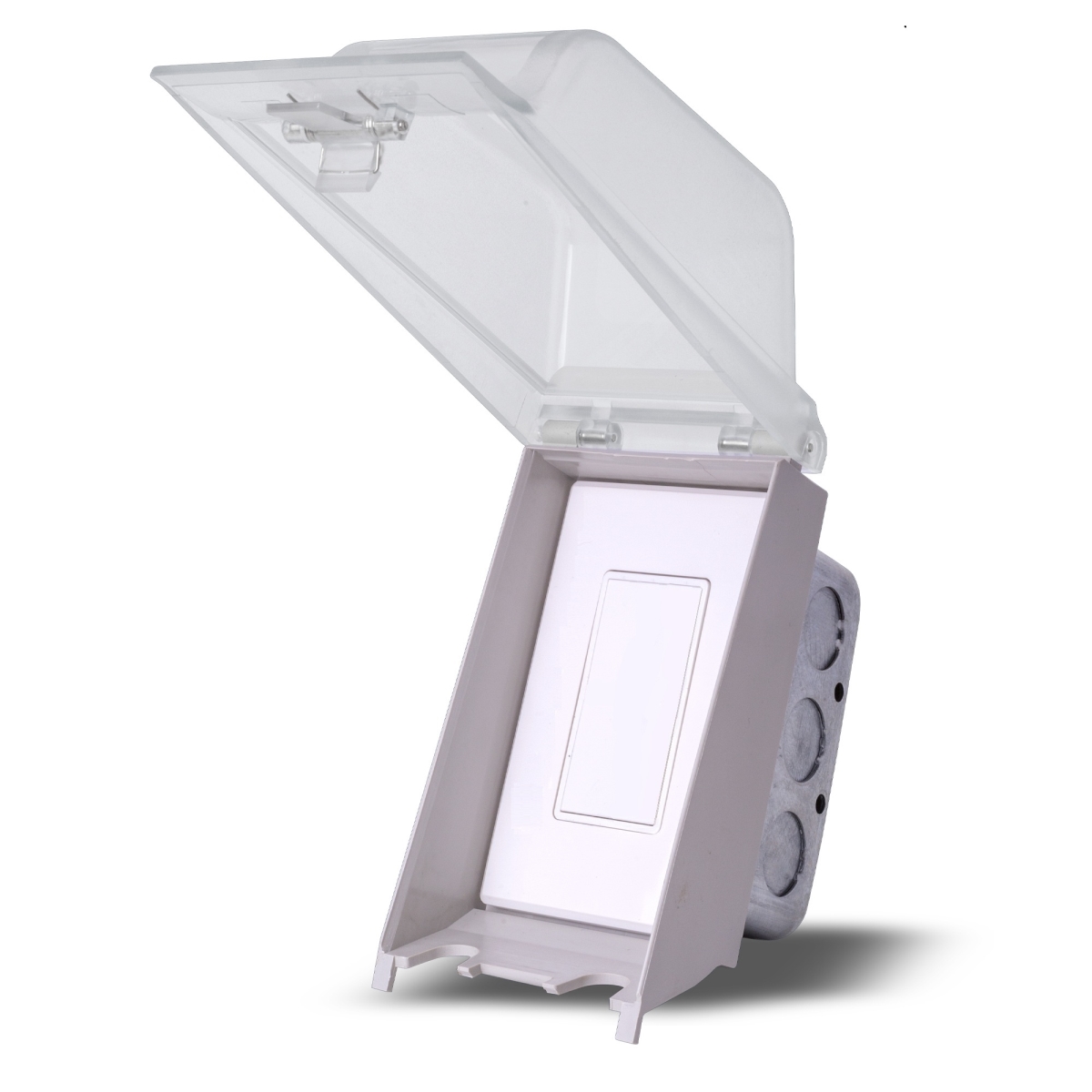 EFSWSPW1 1 Single Paddle, On/Off Switch, Weatherproof,Wh