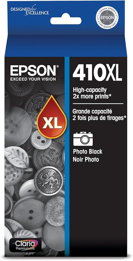 Picture of Premium Power Products T410XL120 Black 410 Printer Ink Cartridge for Epson