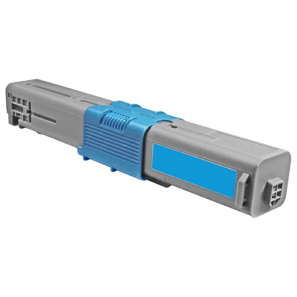 eReplacements 44469703 Printer Toner Cartridge for Okidata C C310, Cyan