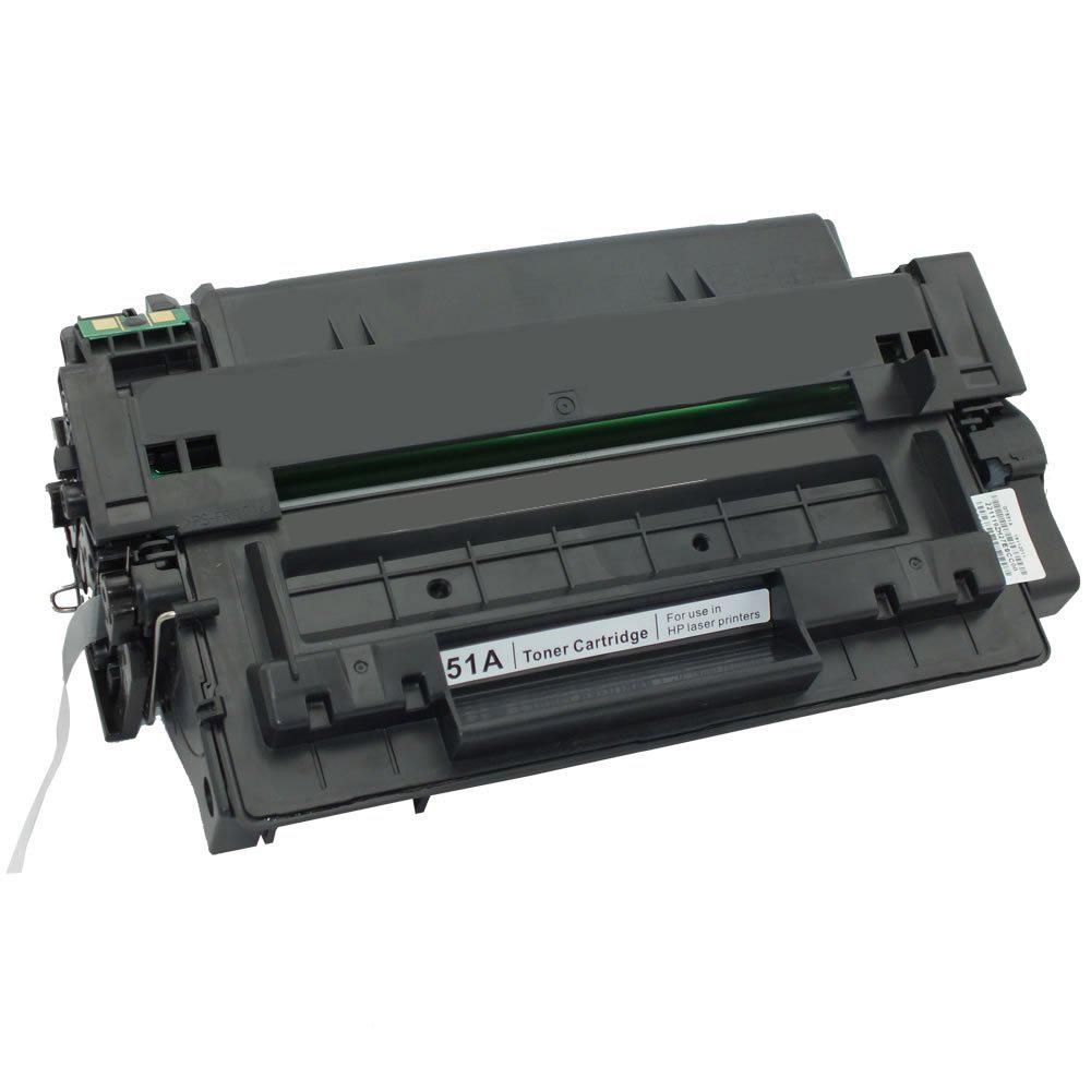 Picture of eReplacements Q7551A Standard Yield Black Toner Cartridge for HP Printers
