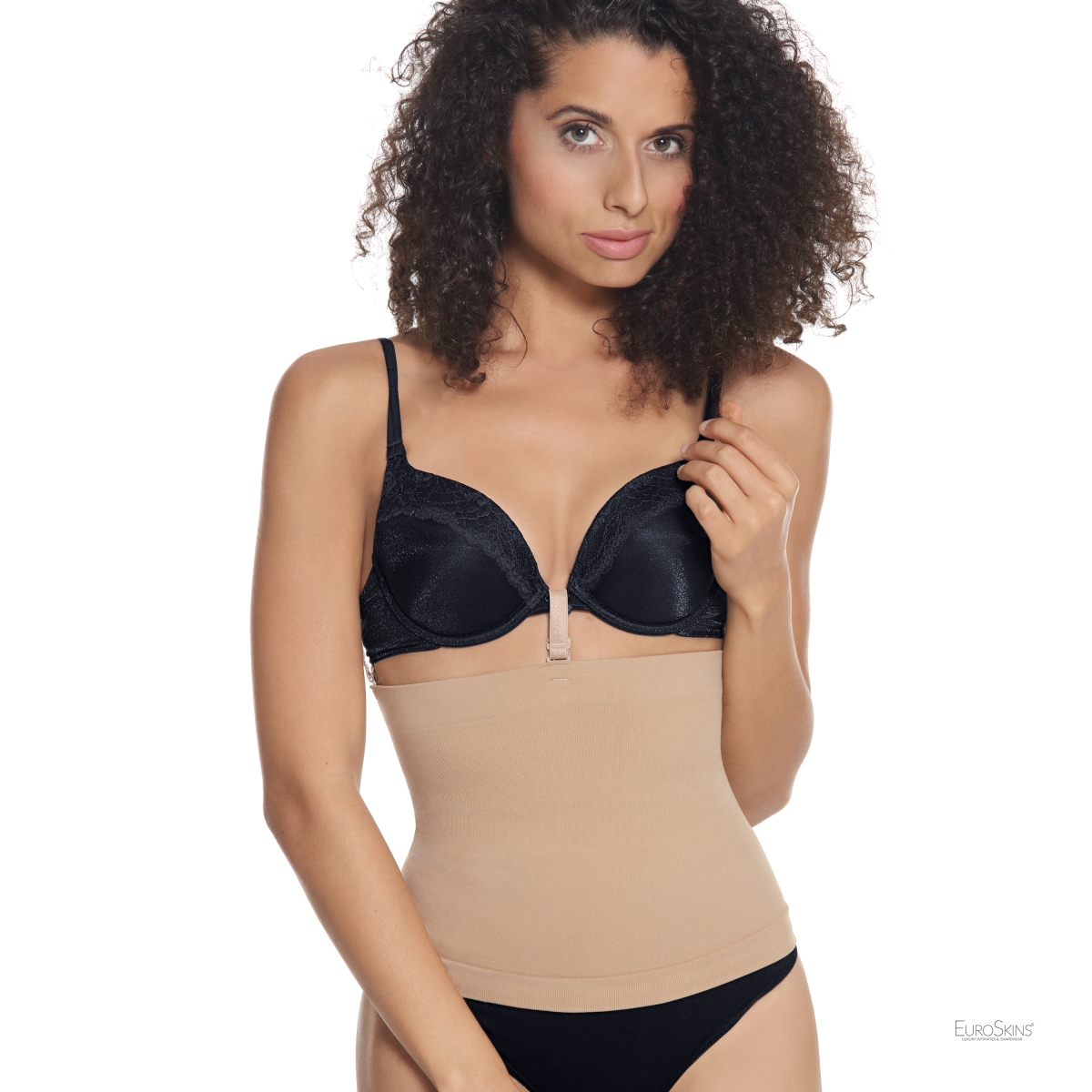 Picture of EuroSkins JS10-N-1X Seamless Plus Tummy Shaper&#44; Nude - 1X