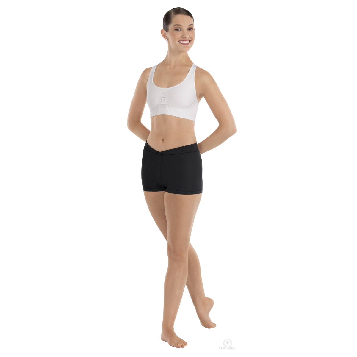 High Impact Sports Bra - White - Extra Large - Adjustable Closure