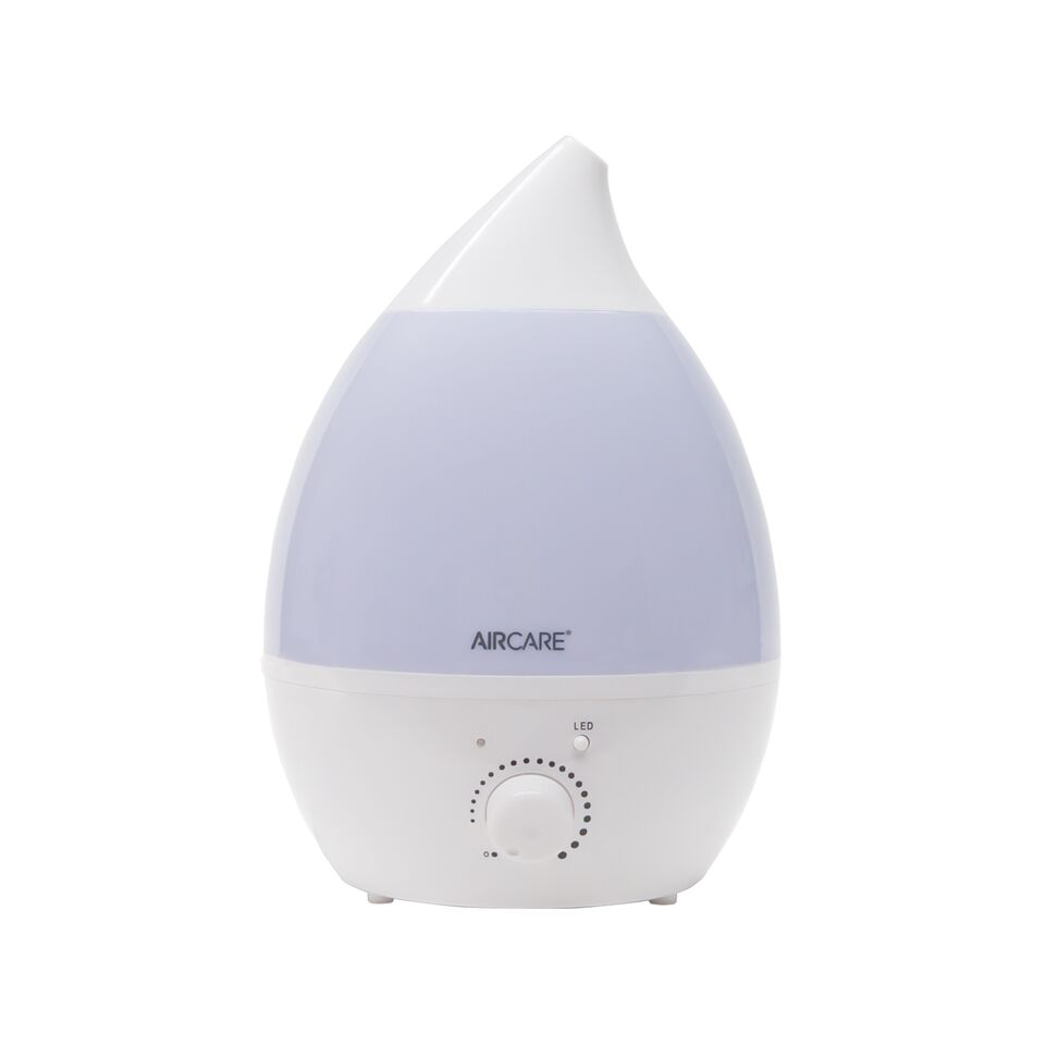 Picture of Essick Air AUV10AWHT Aircare Auroramini Ultrasonic Humidifier with Aroma Diffuser & Multicolor LED Night Light