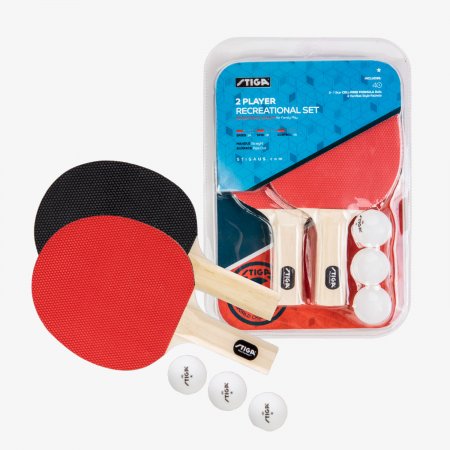 Picture of Stiga T1333 Classic 2 Player Table Tennis Racket Set
