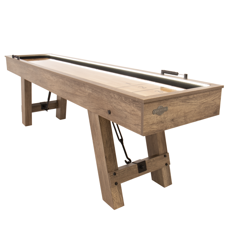 Picture of American Legend AL5002W 9 ft. Brookdale Light Up Shuffleboard with Bowling