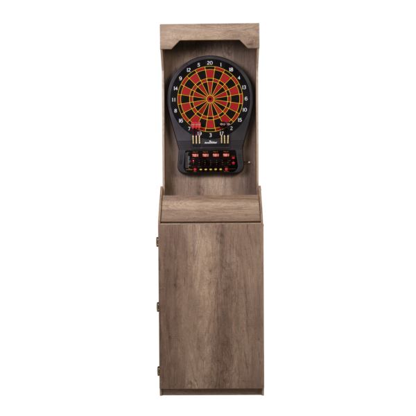 Picture of Arachnid E650FSRT-BK2 LED Light Up Arcade Stand Up Rustic Cabinet with Cricket Pro 650