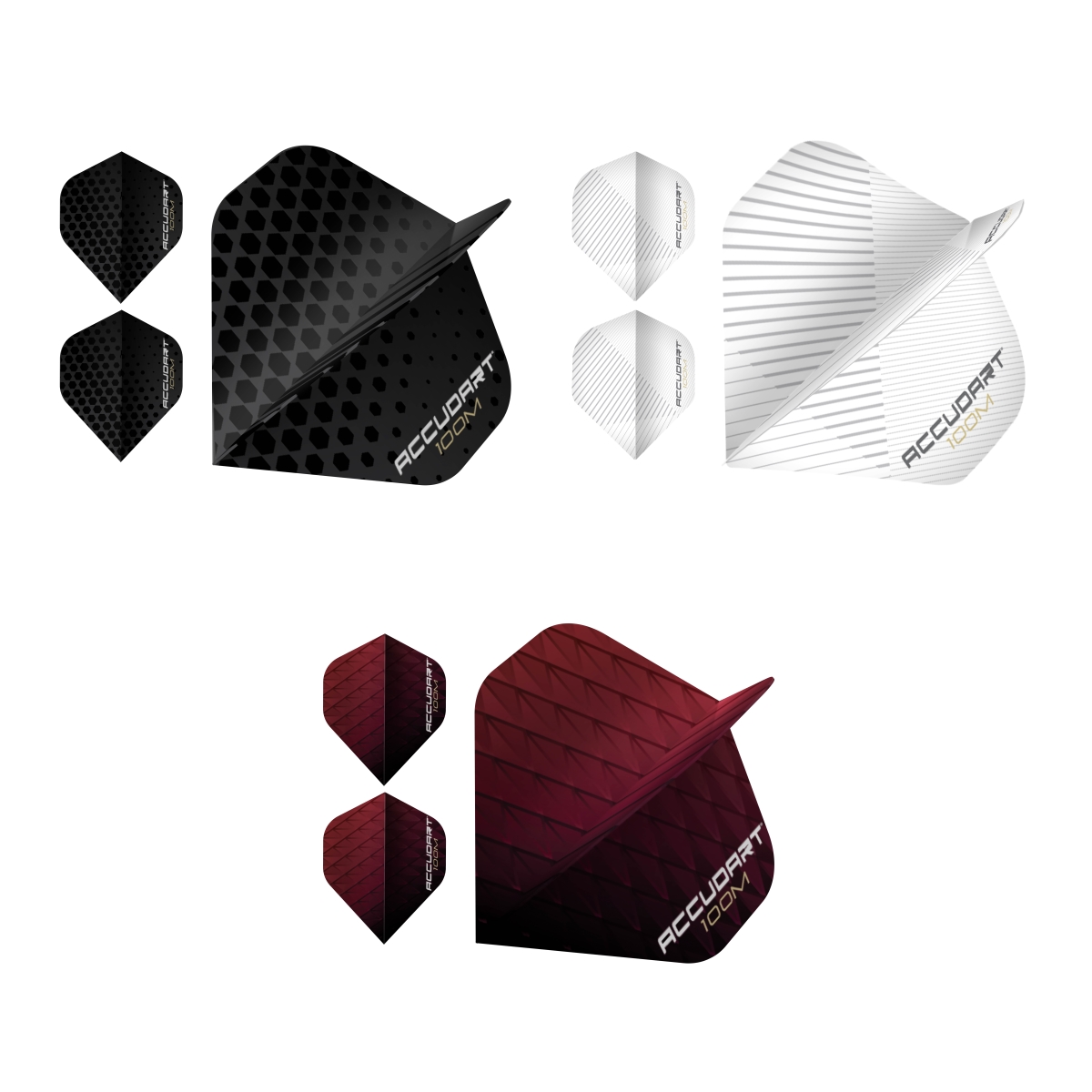 DA0003W Pro Grade 100 Micron Dart Flights