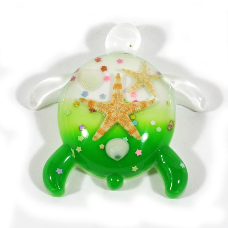 MT337 Turtle Shaped Magnet, Green