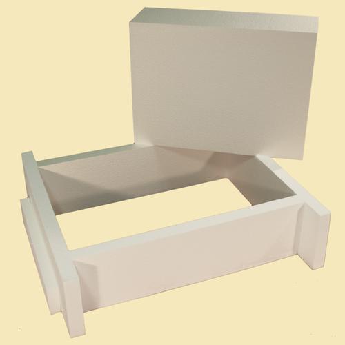 The Energy Guardian HU1-38-10A 33 x 25 in. Universal R-38 Attic Hatch Scuttle Hole Insulation Cover