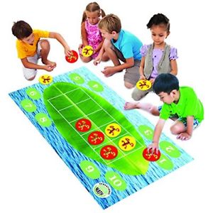 Picture of Essential Learning Products 626673 Sensational Math Froggy Ten-Frame Floor Mat