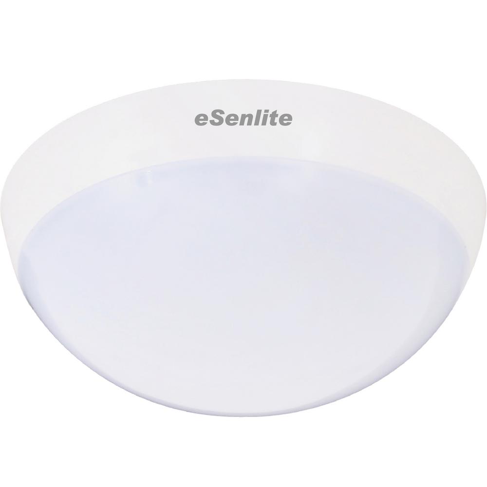Picture of EE Systems Group EE110WMC 10 watts White Integrated LED Wall Ceiling Flushmount with Doppler Sensor Dusk to Dawn Multi Function Light