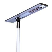 Picture of eLEDing EE830W-AI30 AI SMART 4800 Lumen Brown Solar Power Motion Activated Outdoor Integrated CREE LED Street Area Light