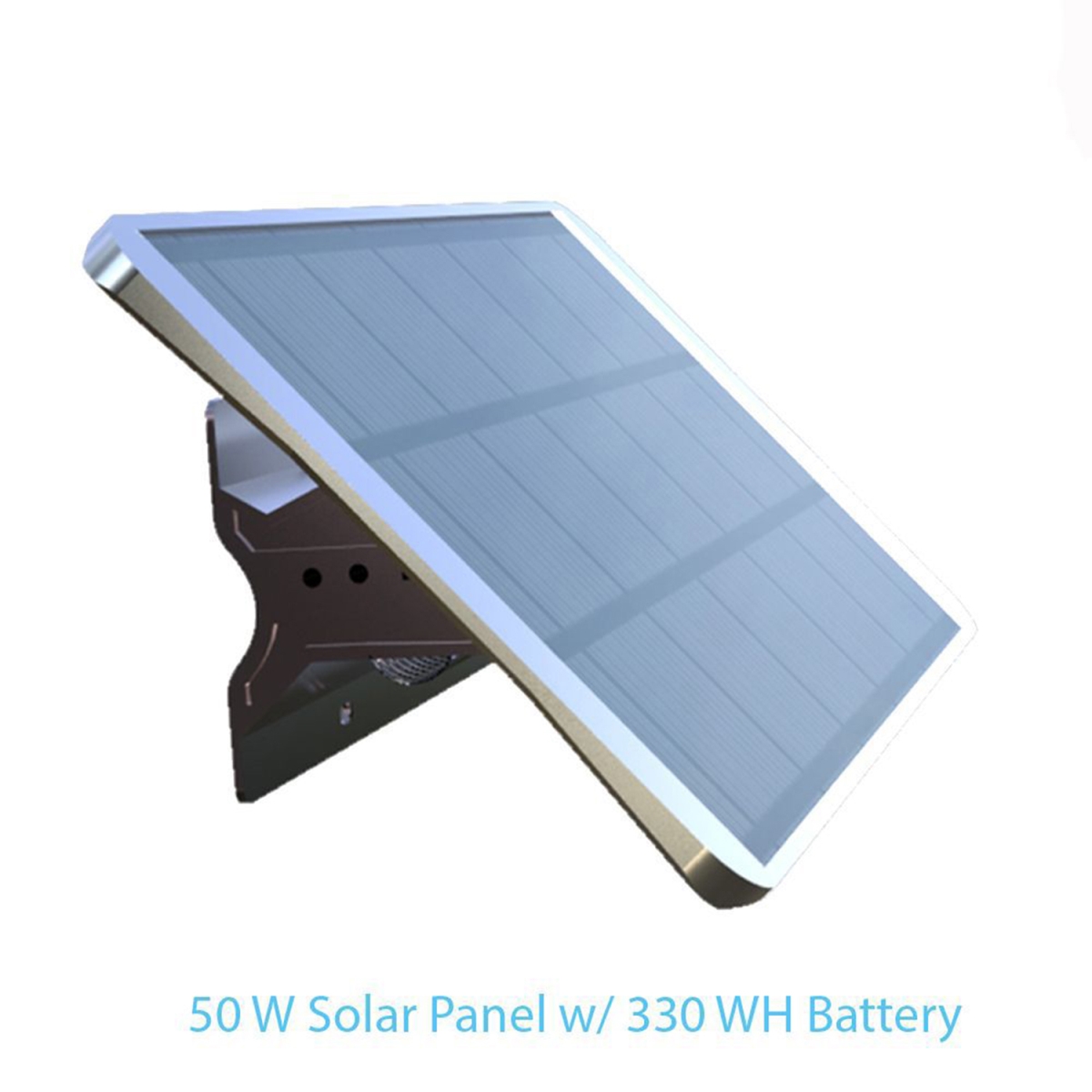 Picture of eLEDing EE850W-POE330 50W Panel Plus 330WH Battery Only High Voltage Solar Panel with Optimum Wi-Fi Camera System