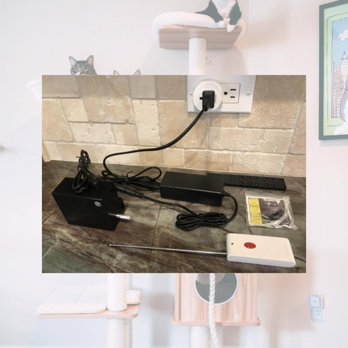 Picture of Easy Out Deluxe EODP-01 Single Latch Model Plus Remote Pet Door Opener