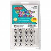 Picture of Charles Leonard CHL64620 Wiggle Eyes Stickers&#44; Black