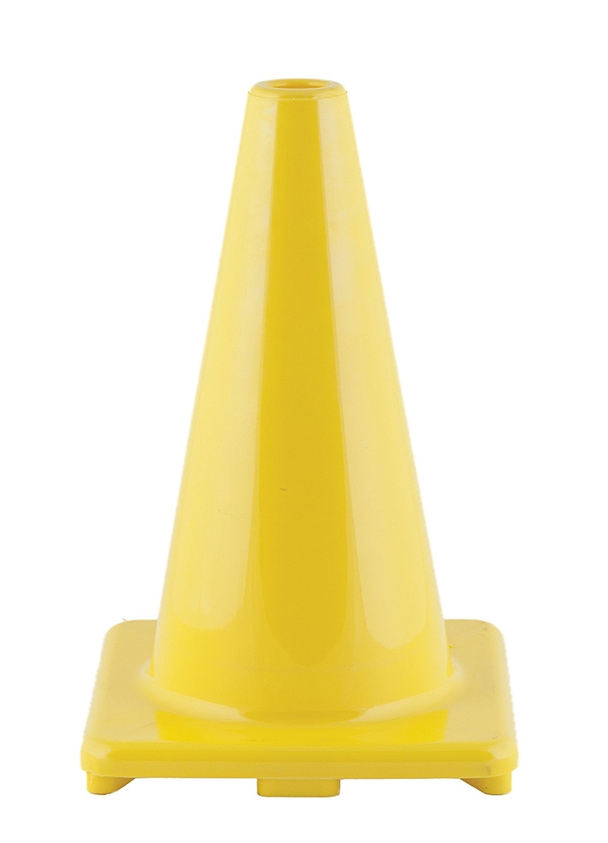 Picture of Champion Sports CHSC12YL 12 in. Hi Visibility Flexible Vinyl Cone - Bright Yellow